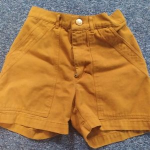 Big Bud Press Work Shorts Spicy Mustard